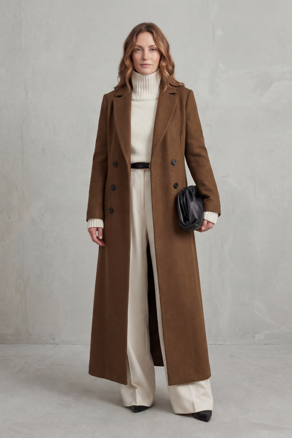 Maxi Double Breasted Coat
