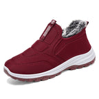 Women's Slip-On Winter Shoes Faux Fur Lined Orthotic Support