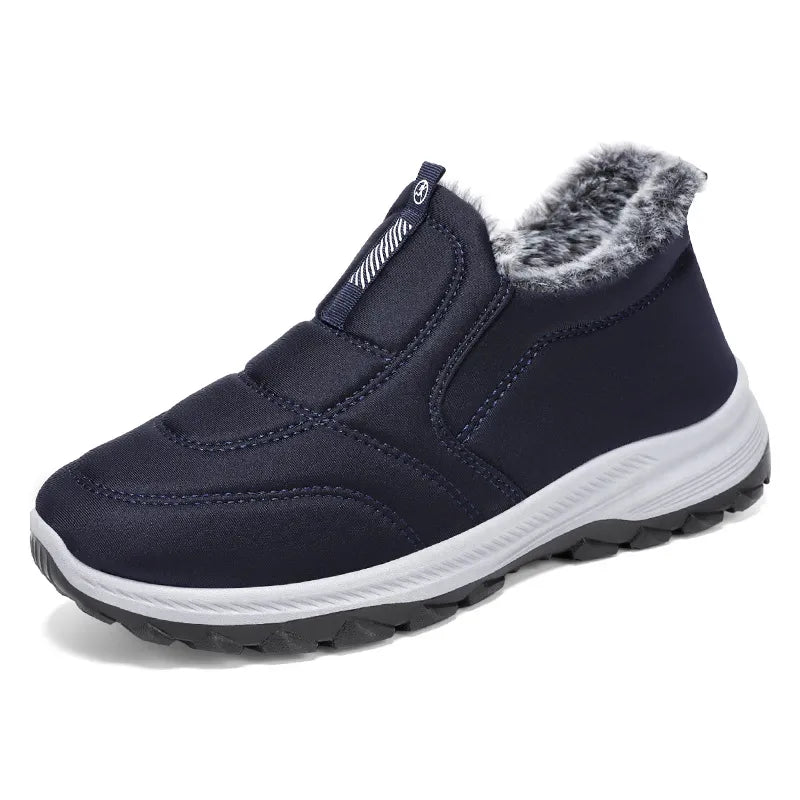 Women's Slip-On Winter Shoes Faux Fur Lined Orthotic Support