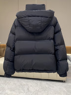Padded Hooded Coat for Women, Quilted Loose Fit with Cargo Pockets