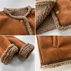 Women's Faux Shearling Suede Jacket