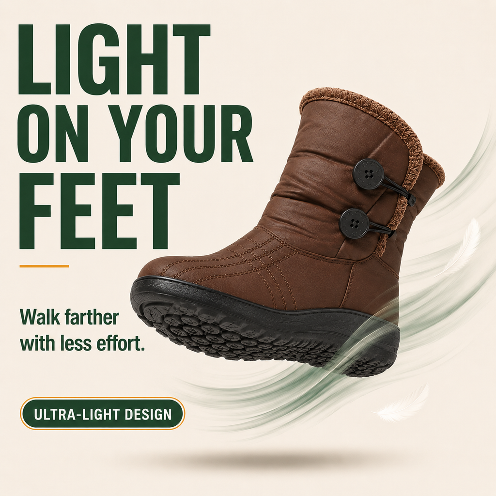 Women’s Waterproof Fleece-Lined Winter Boots