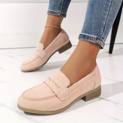 Women’s Slip-On Loafers – Casual Penny Loafers for All-Season Wear