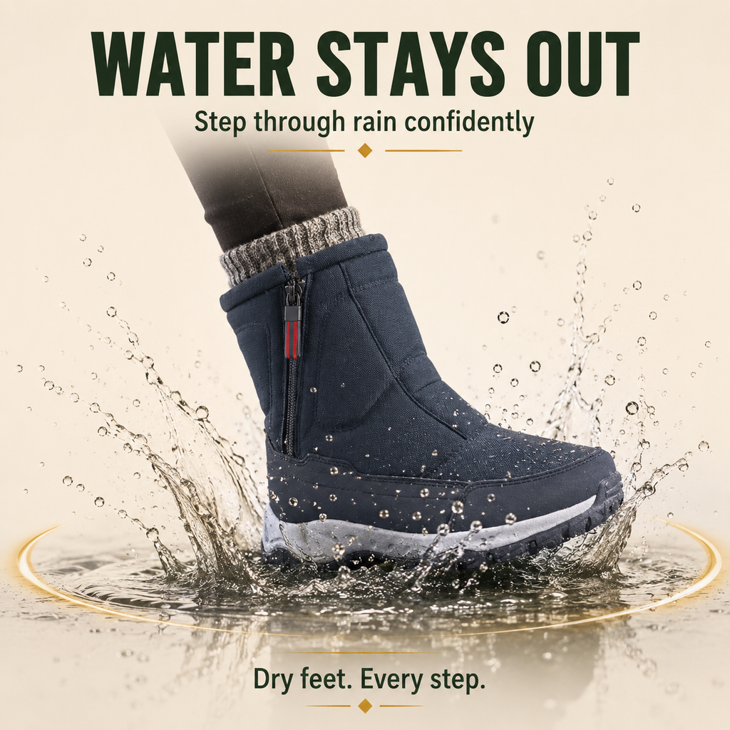 Women's Waterproof Thermal Boots for Winter Adventures