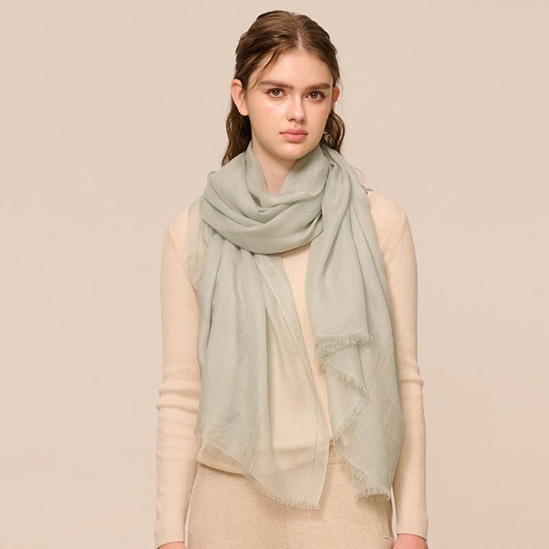 Featherlight Cashmere Scarf 100% Cashmere Travel Wrap