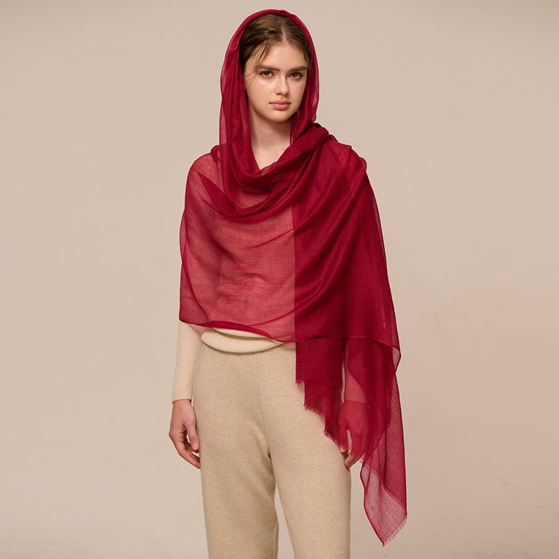 Featherlight Cashmere Scarf 100% Cashmere Travel Wrap
