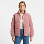Women's Corduroy Winter Coat - Warm Everyday Style