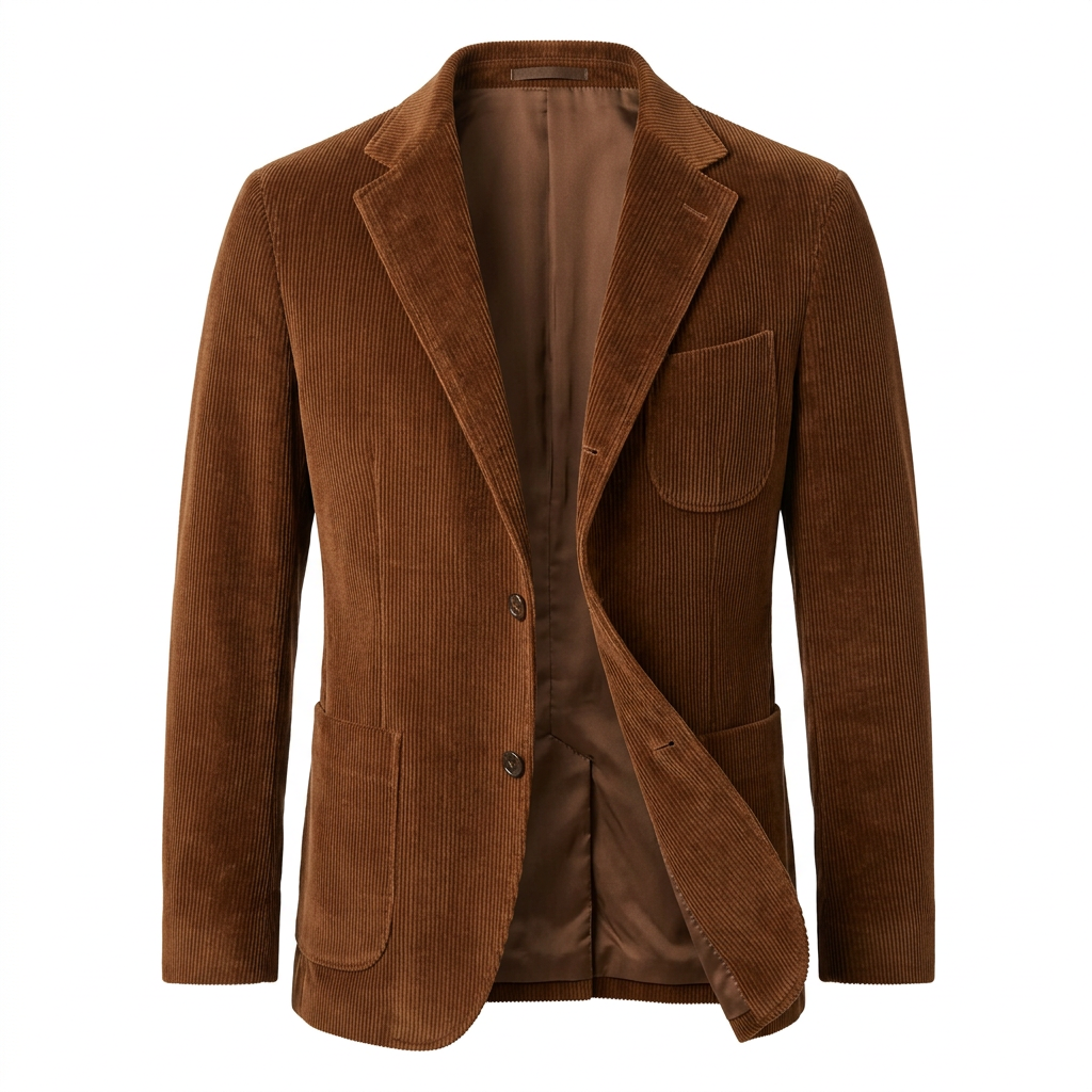 Men's Corduroy Winter Retro Blazer
