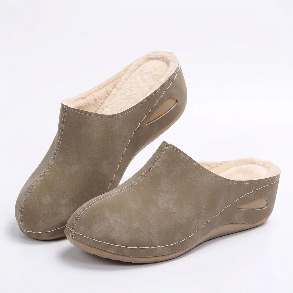 Women's Orthopaedic Slippers - Cozy Slip-On Design for Home Use