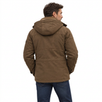 Men's Waterproof Winter Jacket – Hooded & Fleece-Lined