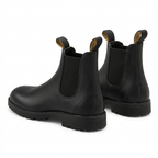 Men's Waterproof Chelsea Boots with Pull Tabs and Lug Sole