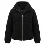 Women's Corduroy Puffer Jacket