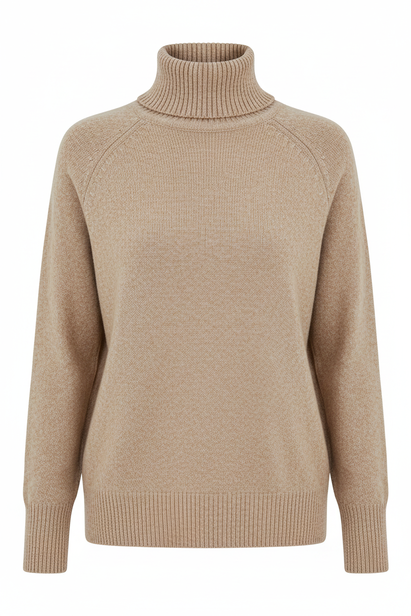 High Neck Pullover - produktbild