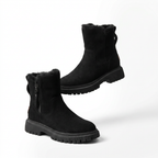Winter Ankle Boots with Insulated Lining for Cold-Weather Comfort