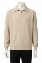 Half-Zip Knit Sweater - produktbild