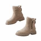 Winter Ankle Boots with Insulated Lining for Cold-Weather Comfort