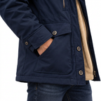 Men's Waterproof Winter Jacket – Hooded & Fleece-Lined