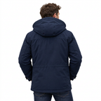 Men's Waterproof Winter Jacket – Hooded & Fleece-Lined