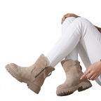 Winter Ankle Boots with Insulated Lining for Cold-Weather Comfort