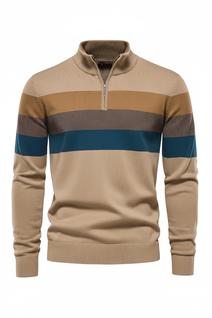 Striped Knit Sweater - produktbild