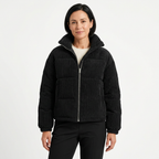 Women's Corduroy Puffer Jacket