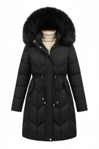 Women's Long-Sleeve Faux Puffer Jacket - produktbild