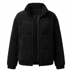 Women's Corduroy Winter Coat - Warm Everyday Style