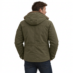 Men's Waterproof Winter Jacket – Hooded & Fleece-Lined