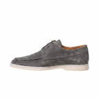 Men's Classic Suede Lace-Up Loafers