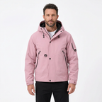 Men's Waterproof Rain Jacket – Lightweight, Adjustable Hood, Relaxed Fit