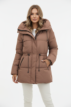 Women's Windproof Hooded Jacket - modell framifrån