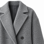 Winter Overcoat - Comfortable Cotton Blend Long Coat for Women