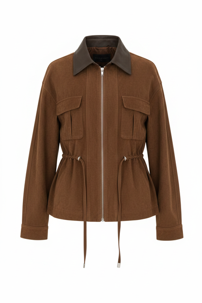 Drawstring Waist Jacket - produktbild
