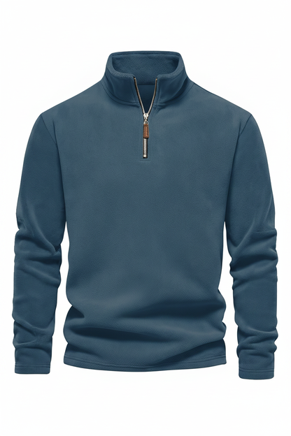 Fleece Henley Sweater - produktbild