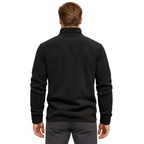 Men’s Quarter-Zip Fleece Jumper – Stand Collar & Regular Fit