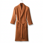 Unisex Soft Dressing Gown - Comfortable Tie-Waist Design for Everyday Use