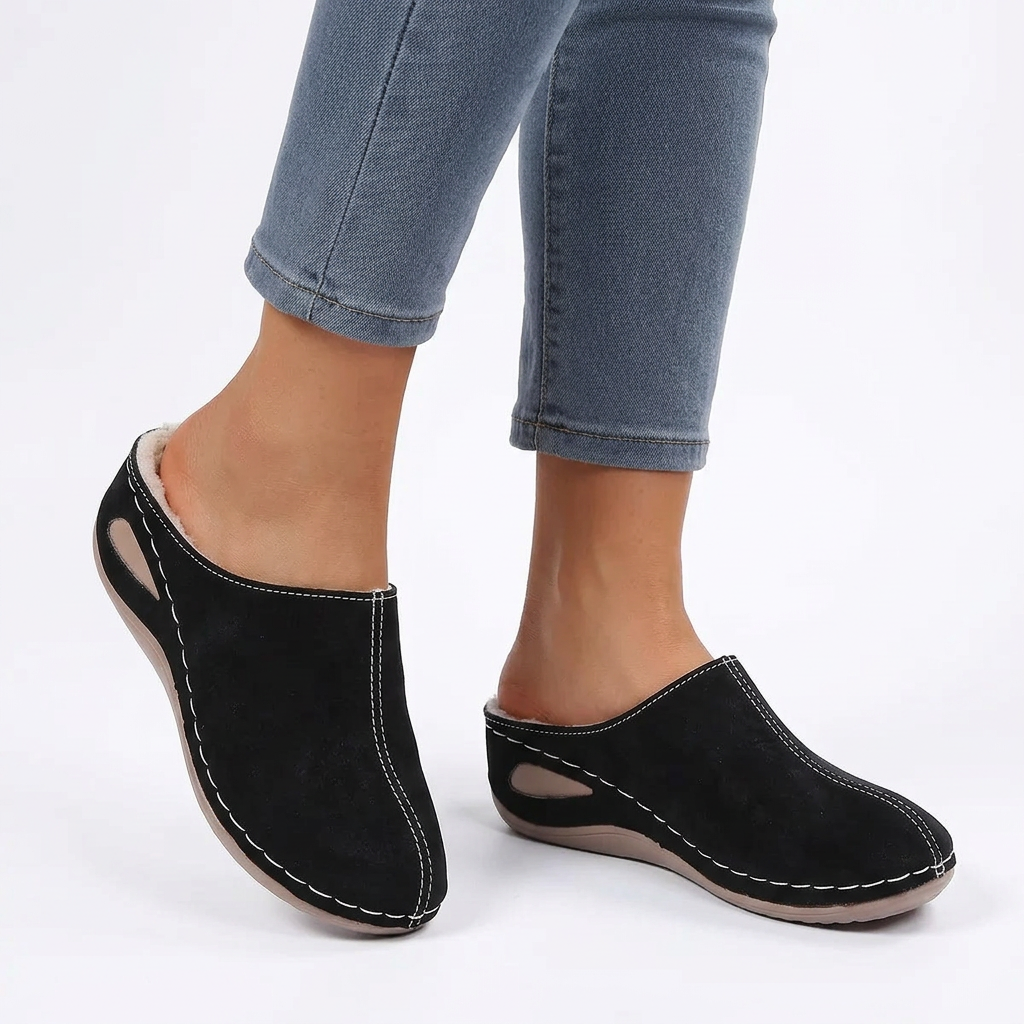 Women's Orthopaedic Slippers - Cozy Slip-On Design for Home Use