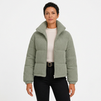 Women's Corduroy Puffer Jacket