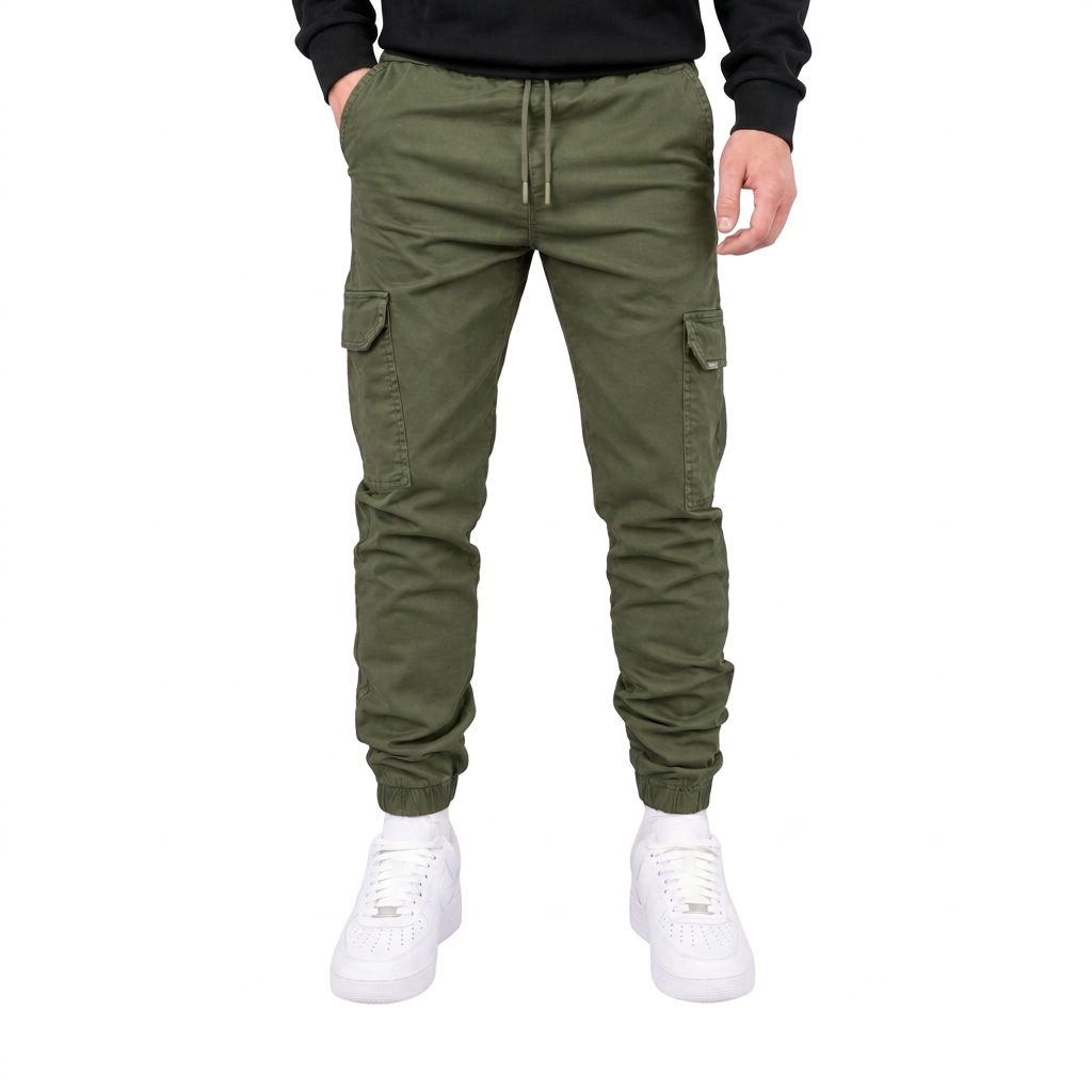 Men's Slim Fit Cargo Joggers