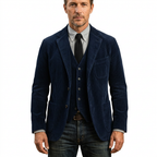 Men's Corduroy Winter Retro Blazer