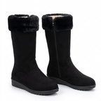 Women Orthopaedic Leather Boots with Anatomical Arch Support