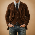Men's Corduroy Winter Retro Blazer