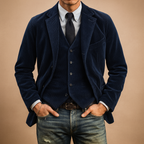 Men's Corduroy Winter Retro Blazer