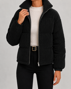 Women's Corduroy Puffer Jacket