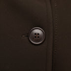 Cape Coat Women's Belted Batwing Sleeve Wrap with Button Collar